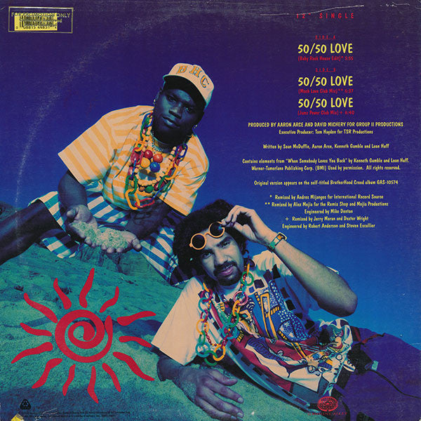 Brotherhood Creed : 50/50 Love (12", Single)