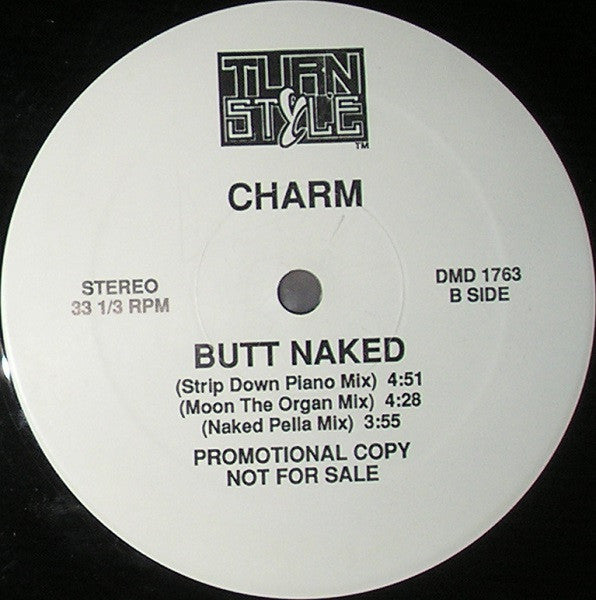 DJ Charm : Butt Naked (12", Promo)