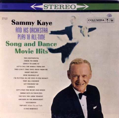Sammy Kaye And His Orchestra : Song And Dance Movie Hits (LP)