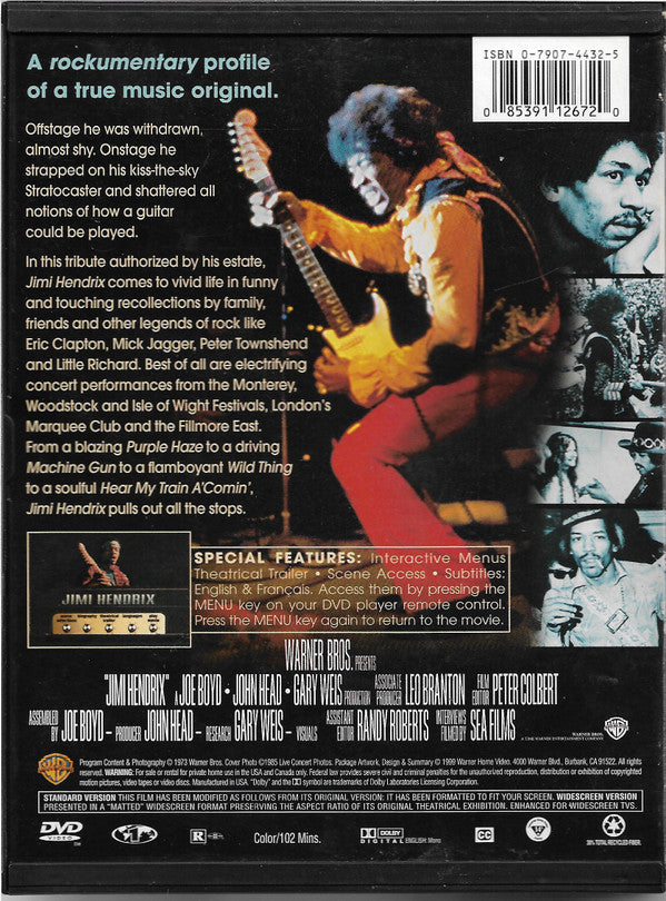 Jimi Hendrix : Jimi Hendrix (DVD-V)