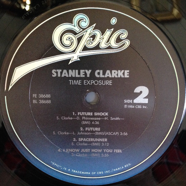 Stanley Clarke : Time Exposure (LP, Album, Pit)