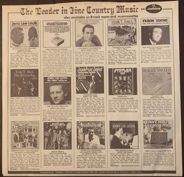 The Statler Brothers : Carry Me Back (LP, Album, San)