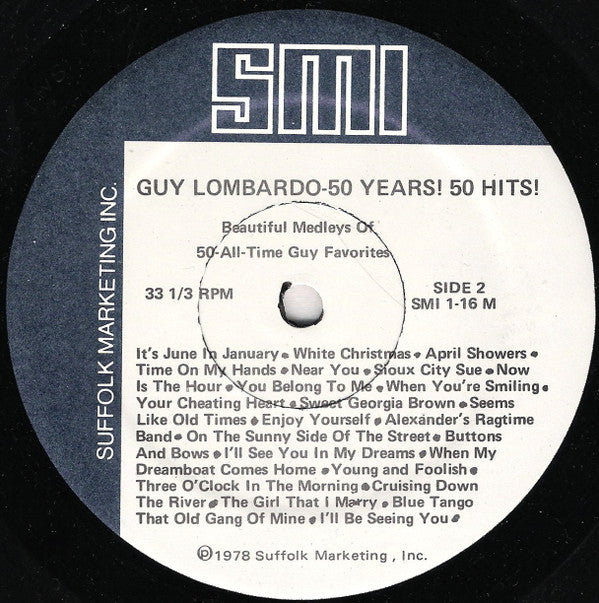 Guy Lombardo : 50 Years! 50 Hits! (LP, Comp)