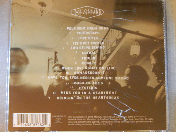 Def Leppard : Vault: Def Leppard Greatest Hits 1980-1995 (CD, Comp, RE, PMD)