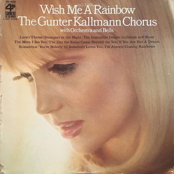 Günter Kallmann Chor : Wish Me A Rainbow (LP, Mono)