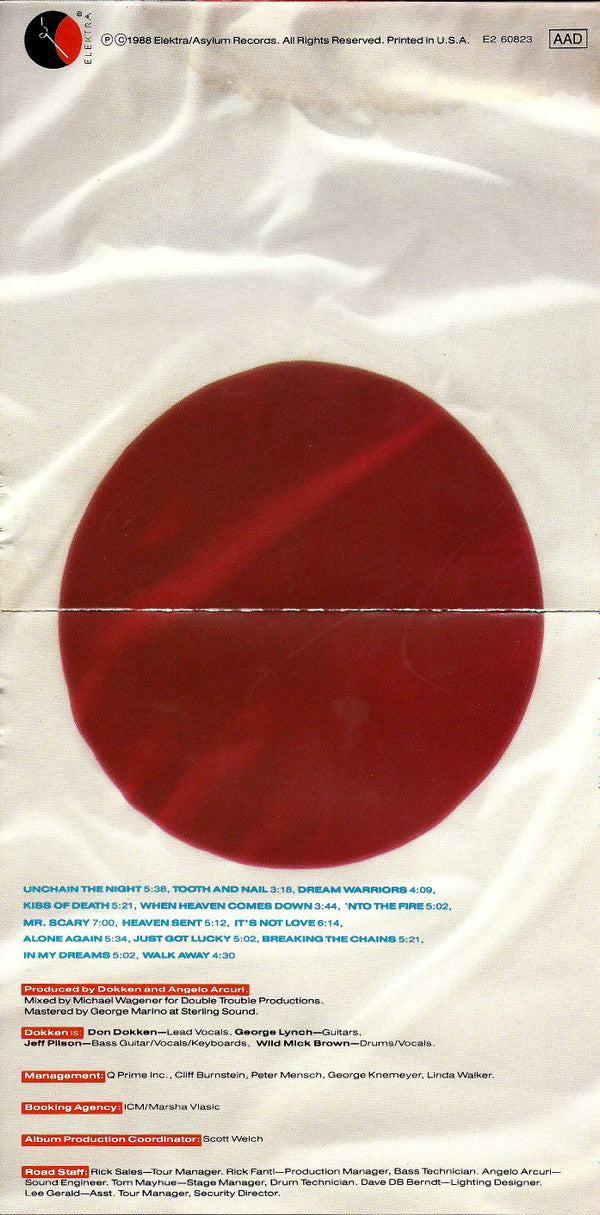 Dokken : Beast From The East (CD, Album, Club)