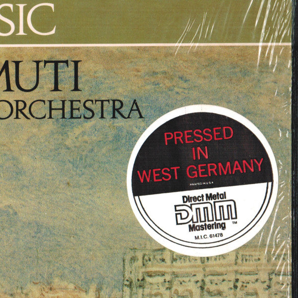 Georg Friedrich Händel, Riccardo Muti, Berliner Philharmoniker : Water Music (LP)