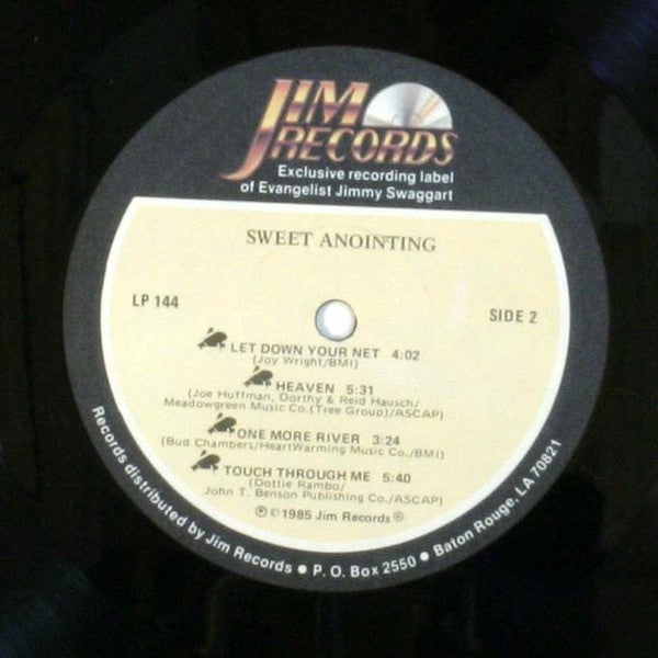 Jimmy Swaggart : Sweet Anointing (LP)