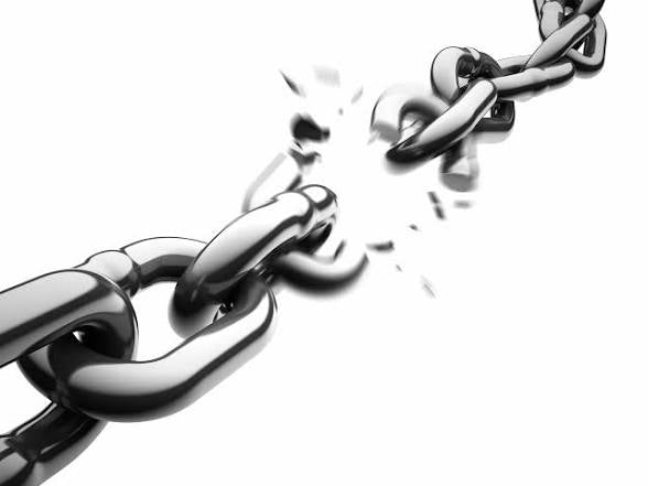 How can any chain(s) be broken, if a person doesn’t know they are bound?