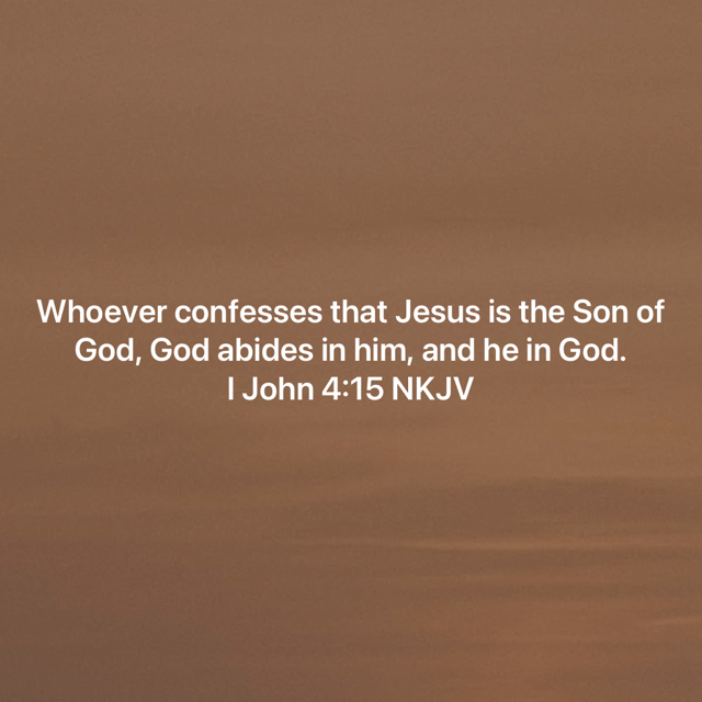 When God abides…