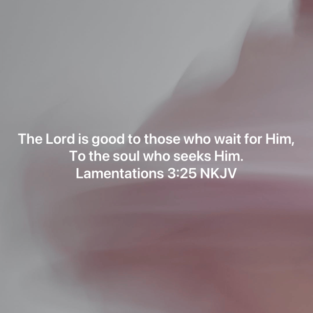 Seek Him