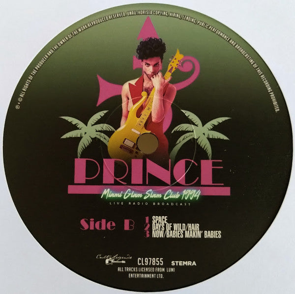 Prince – Miami Glam Slam Club 1994 (Live Radio Broadcast)[Vinyl, Unofficial, 2xLP, 180 gram]