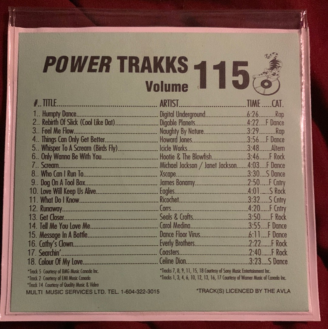 Various - Power Trakks Volume 115