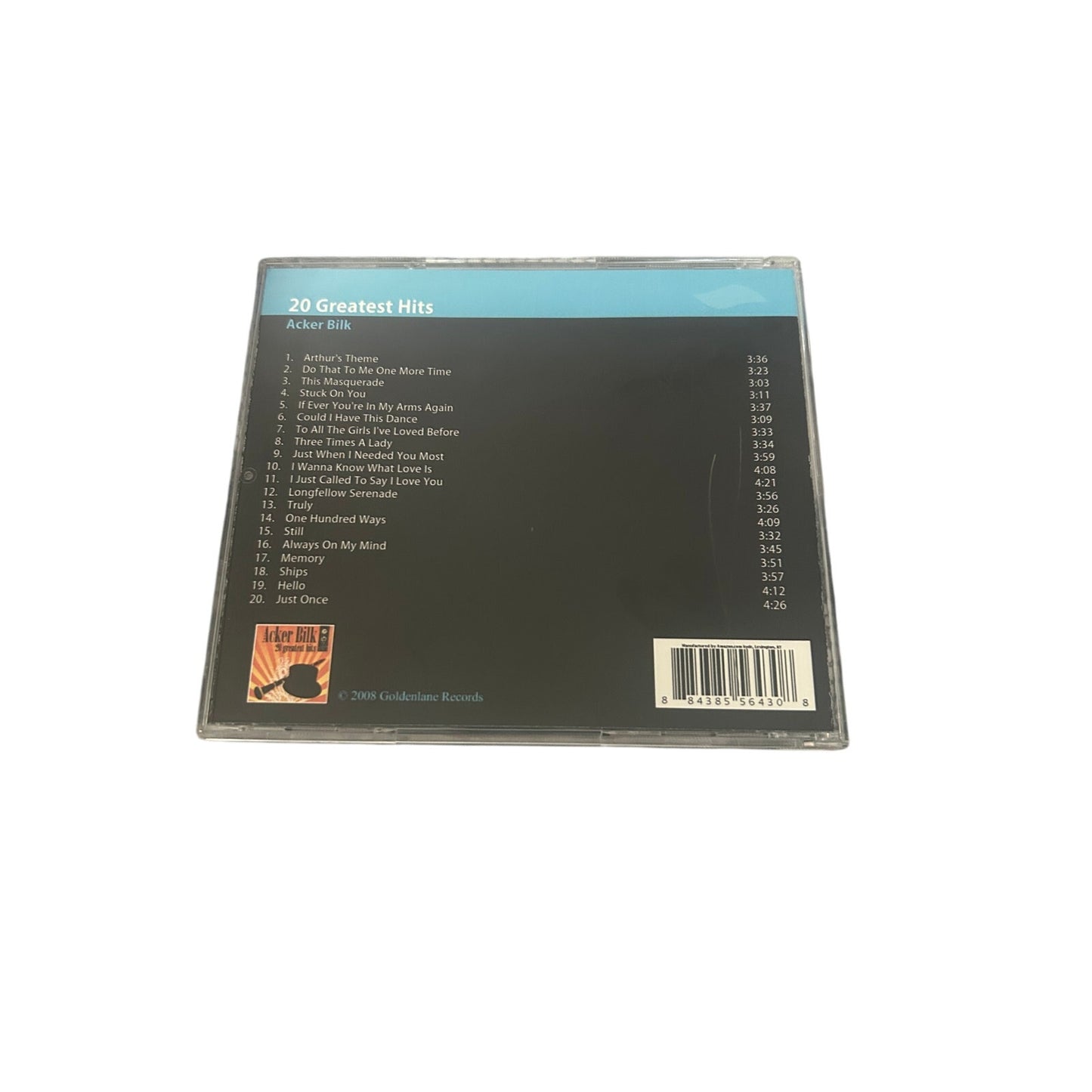 Acker Bilk - 20 Greatest Hits [CD]