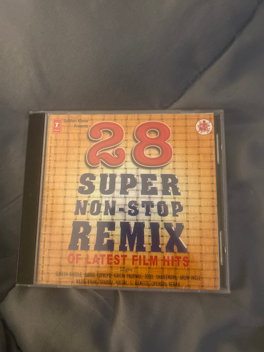Gulshan Kumar Presents - 28 Super Non-stop Remix Of Latest Film Hits (CD)