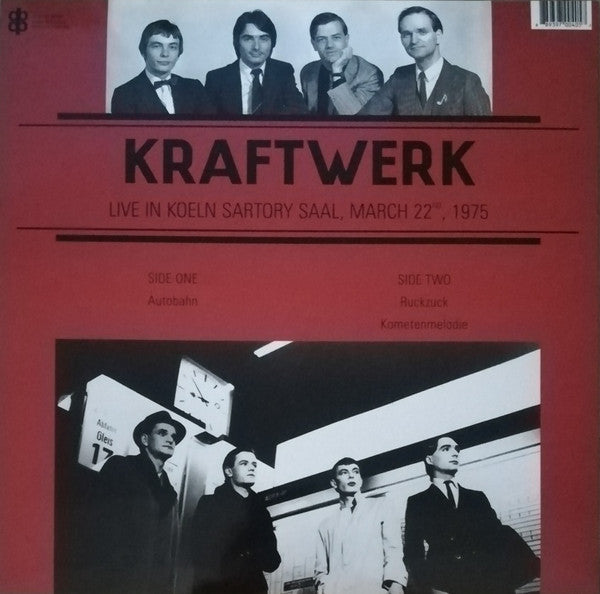 Kraftwerk – Live In Koeln Sartory Saal, March 22nd, 1975 (LP, Unofficial)