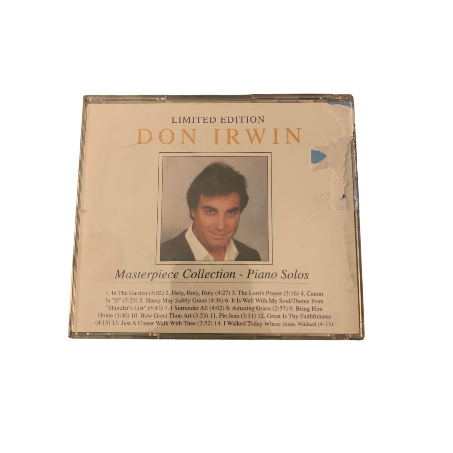 Don Irwin - Masterpiece  Collection Piano Solos Limited Edition (CD)
