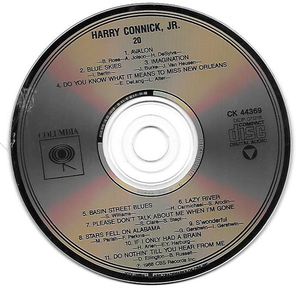 Harry Connick, Jr. : 20 (CD, Album, DAD)