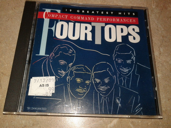 Four Tops : 19 Greatest Hits (CD, Comp, Club)