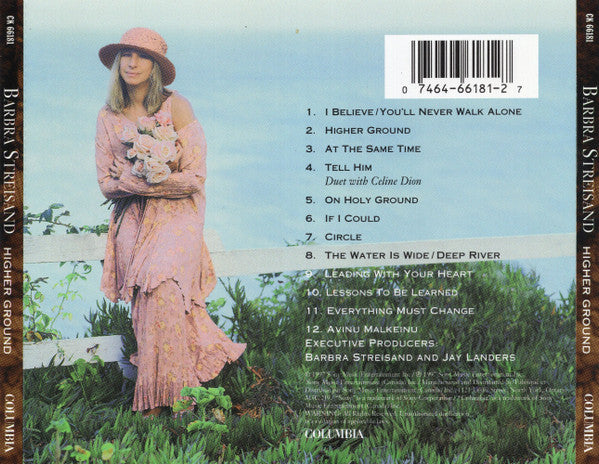 Barbra Streisand : Higher Ground (CD, Album)