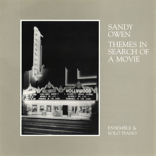 Sandy Owen : Themes In Search Of A Movie (CD, Album)