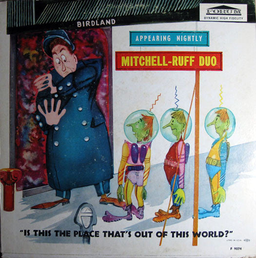 The Mitchell-Ruff Duo : Appearing Nightly (LP, Album, Mono, RE)