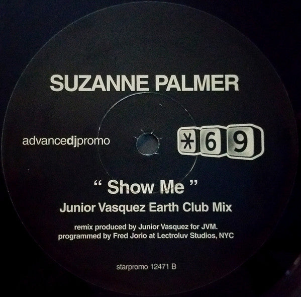 Suzanne Palmer : Show Me (12", Promo, Adv)