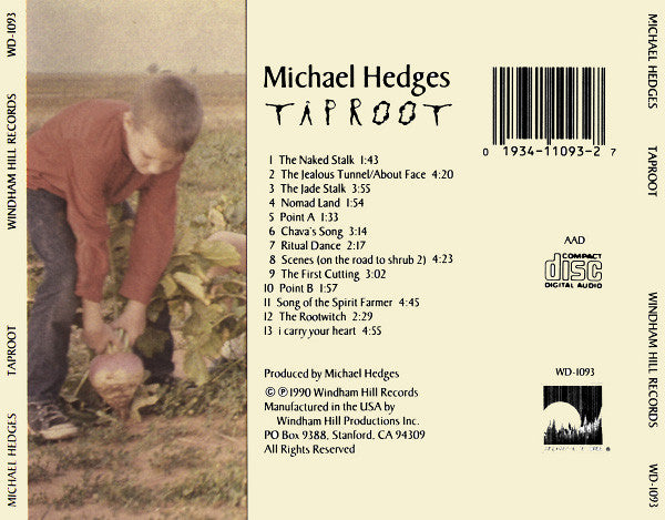 Michael Hedges : Taproot (CD, Album)