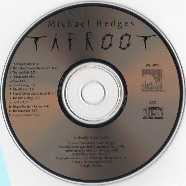 Michael Hedges : Taproot (CD, Album)