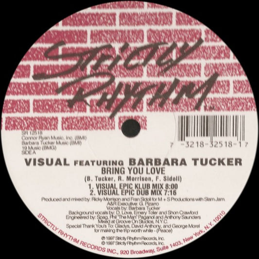 Visual (2) Featuring Barbara Tucker : Bring You Love (12")