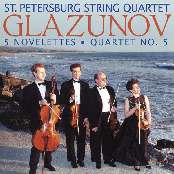 St. Petersburg String Quartet - Glazunov* : 5 Novelettes • Quartet No. 5 (CD, Album)