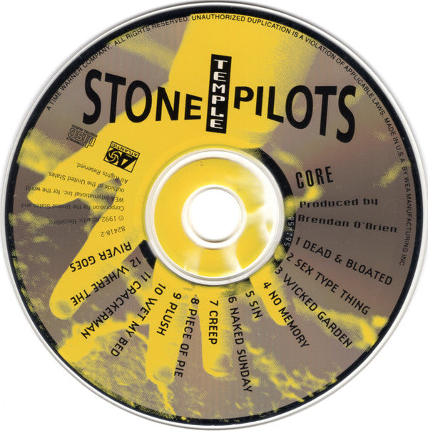 Stone Temple Pilots : Core (CD, Album, RP, Den)