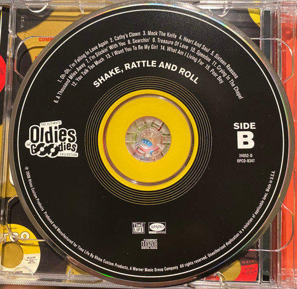 Various : The Ultimate Oldies But Goodies Collection Shake Rattle And Roll  (2xCD, Comp)