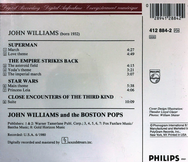 John Williams (4), Boston Pops Orchestra : Pops In Space (CD)