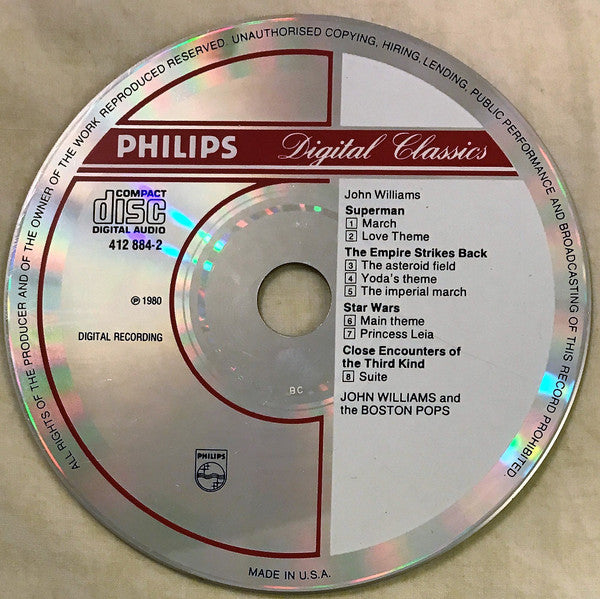 John Williams (4), Boston Pops Orchestra : Pops In Space (CD)