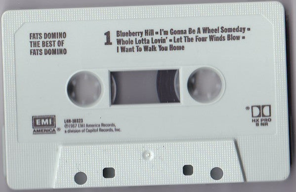 Fats Domino : The Best Of Fats Domino (Cass, Comp)