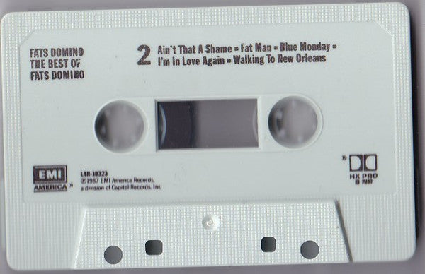 Fats Domino : The Best Of Fats Domino (Cass, Comp)