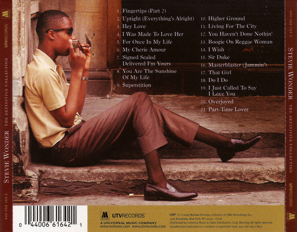 Stevie Wonder : The Definitive Collection (CD, Comp, RE, Son)