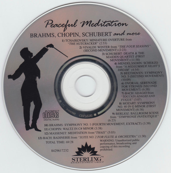 Various : Peaceful Meditation (CD, Album, Comp)