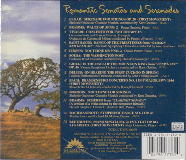 Various : Romantic Sonatas And Serenades (CD, Comp)