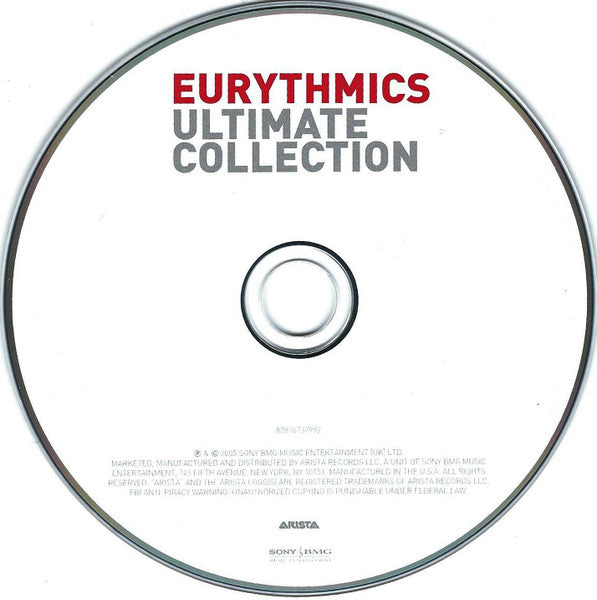 Eurythmics : Ultimate Collection (CD, Comp, RM)