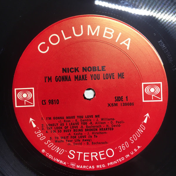 Nick Noble : I'm Gonna Make You Love Me (LP)