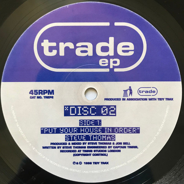 Steve Thomas / Tony De Vit : Trade EP Disc 02 (12", EP)