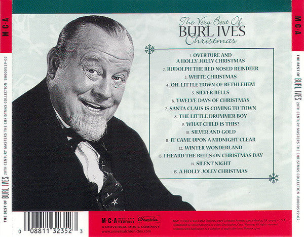 Burl Ives : The Best Of Burl Ives (CD, Album, Comp, RE)