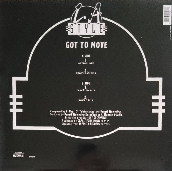 L.A. Style : Got To Move (12")