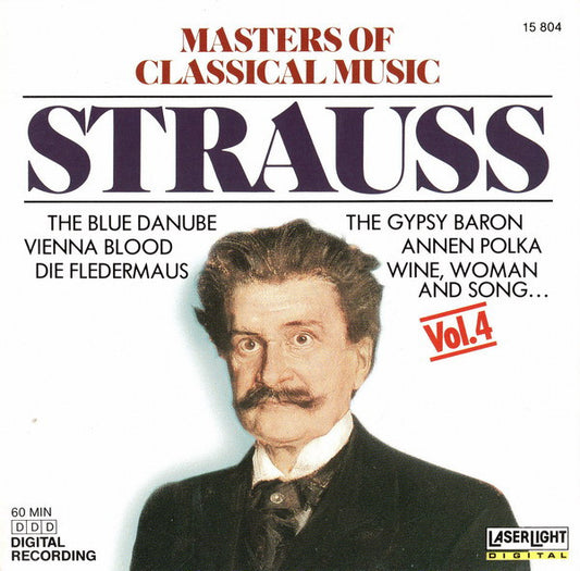 Strauss* : Masters Of Classical Music, Vol.4: Strauss (CD, Comp)