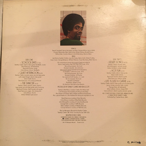 Stanley Clarke : School Days (LP, Album, RE, RI )