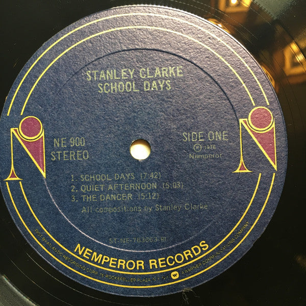 Stanley Clarke : School Days (LP, Album, RE, RI )