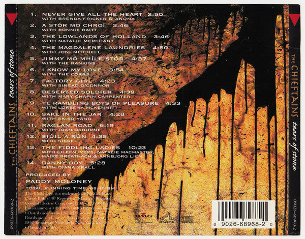 The Chieftains : Tears Of Stone (CD, Album)