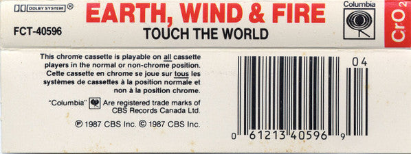 Earth, Wind & Fire : Touch The World (Cass, Album, CrO)